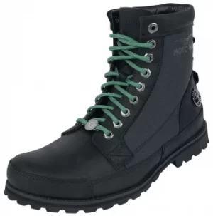 Image of Timberland Moto Guzzi Originals 6 Boot Black Full Grain Boot black