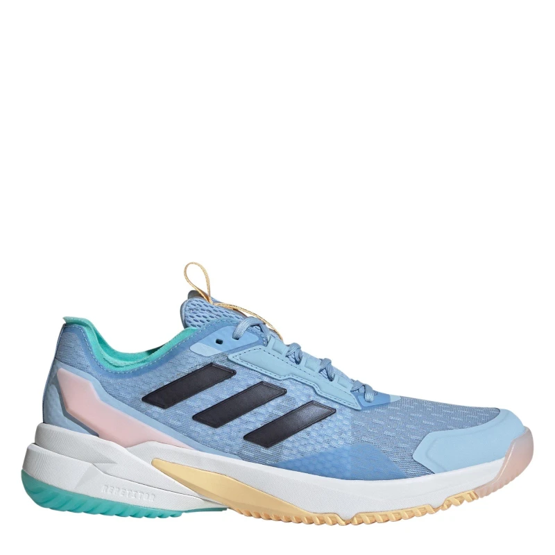 Image of adidas Crazyflight 6 Indoor Shoes Womens Blue/Navy female 4 (36.7)