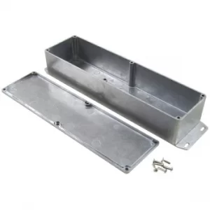 Image of Hammond 1590BX2F Diecast Enclosure Flanged Base 254 x 70 x 34.5 Na...