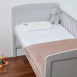 Image of Panda 100% Bamboo Kids Duvet Cover - Vintage Pink