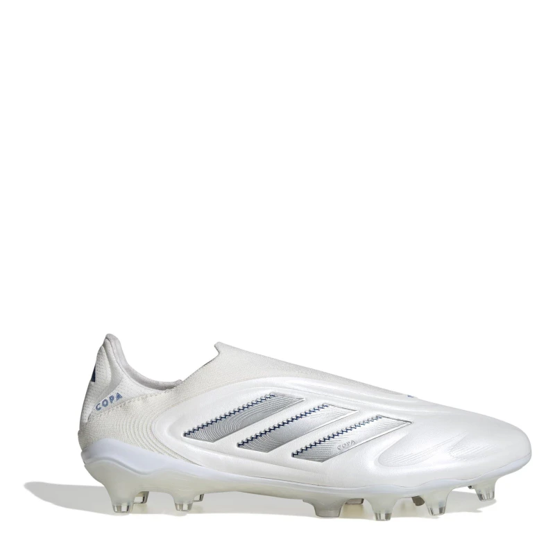 Image of adidas Copa Pure III Elite Laceless Firm Ground Football Boots White/Silver male 6 (39.3)