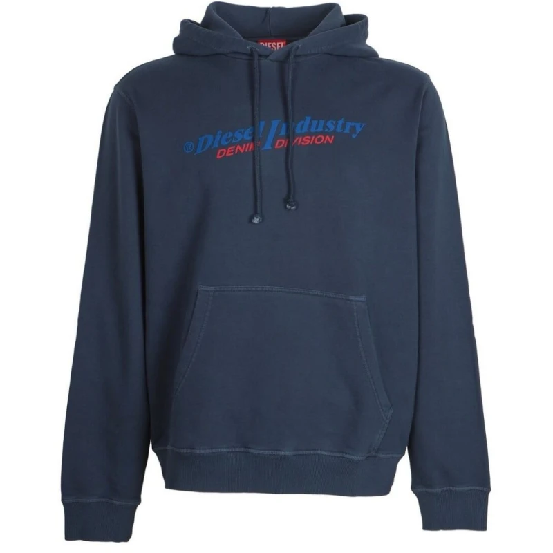 Image of Diesel S-Ginn Hoodie - Blue Blue S