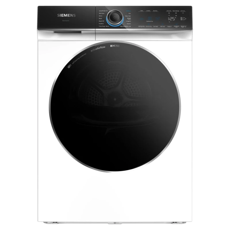 Image of Siemens iQ700 9KG Heat Pump Tumble Dryer - White WR47B2C9GB White