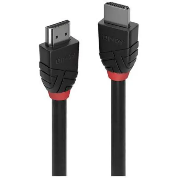 Image of LINDY HDMI Cable HDMI-A plug 0.50 m Black 36770 HDMI cable