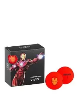 Image of Volvik Marvel 4 Ball Pack Iron Man