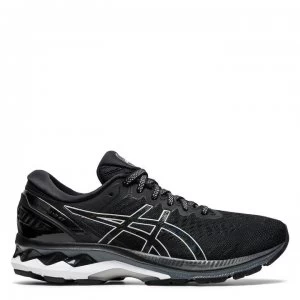 Image of Asics Gel-Kayano 27 Womens Road Running Shoes - Black/Silver