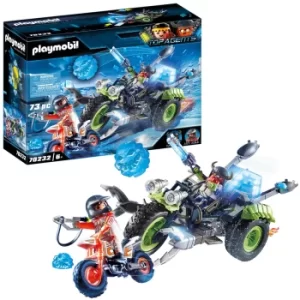 Image of Playmobil Top Agents V Arctic Rebels Ice Trike (70232)