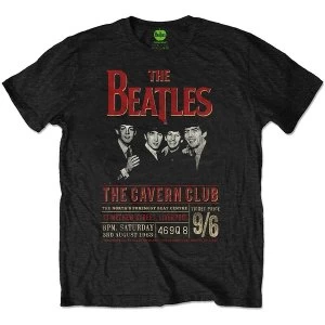 Image of The Beatles - Cavern '63 Unisex Medium T-Shirt - Black