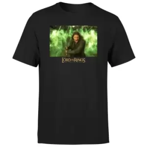 Image of Lord Of The Rings Aragorn Mens T-Shirt - Black - 5XL