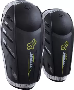 Image of Fox Titan Sport Elbow Protectors, black, Size L XL, black, Size L XL