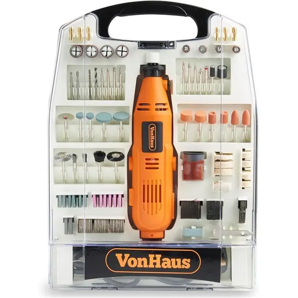 Image of VonHaus VonHaus - Rotary Multitool - 235pc Accessory Kit - Orange One Size