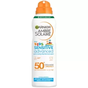 Image of Garnier Ambre Solaire Kids SPF 50+ Sensitive Advanced Anti-Sand Mist 150ml