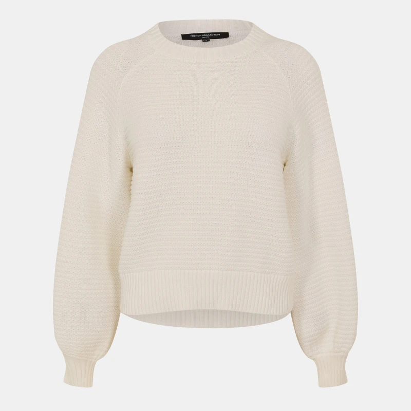 Image of French Connection Lily Mozart Jumper - White White 8