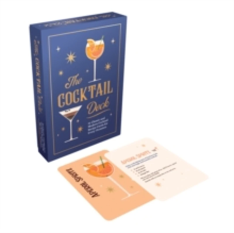 Image of The Cocktail Deck : 52 Classic and Modern Cocktail Recipe Cards for Every Occasion Cards