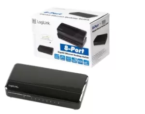 Image of LogiLink NS0106 network switch Unmanaged L2 Gigabit Ethernet...