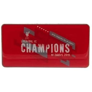 Image of Liverpool FC Champions Of Europe Fridge Magnet