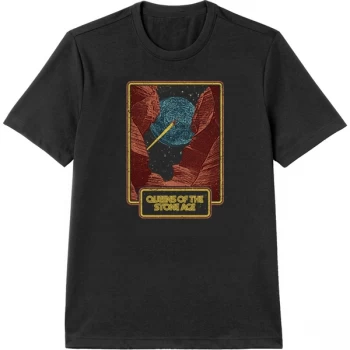 Image of Queens Of The Stone Age - Canyon Unisex Medium T-Shirt - Black