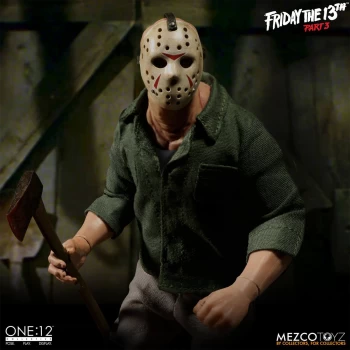 Image of Mezco One:12 Collective Friday The 13th Part 3 Figure - Jason Voorhees