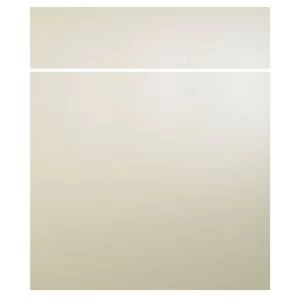 Image of IT Kitchens Santini Gloss Cream Slab Drawerline door drawer front W600mm Pack of 1
