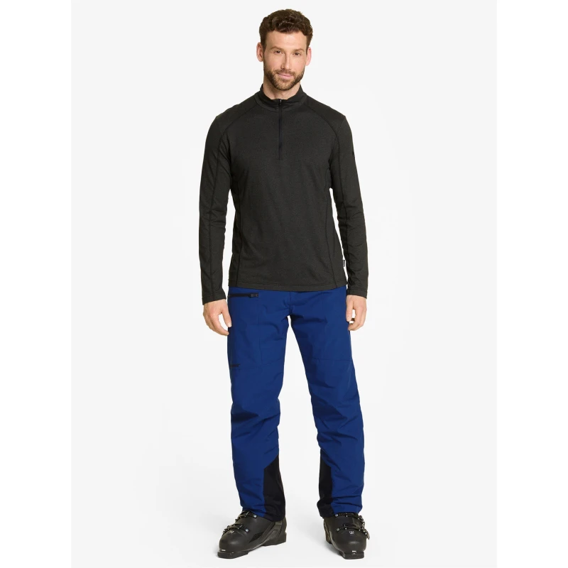 Image of Ziener Jelano Half Zip Fleece Mens - Black S