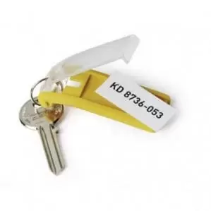 Image of Durable Key Clips Assorted - Pack of 6 195700