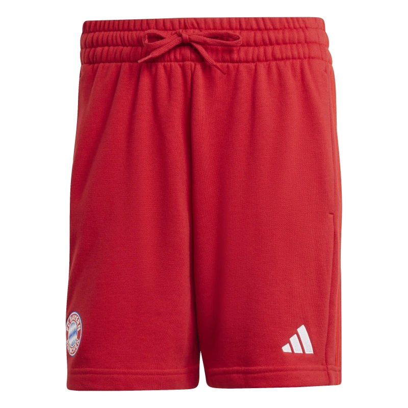 Image of adidas Bayern Munich DNA Shorts 2024 2025 Adults - Red Red XL