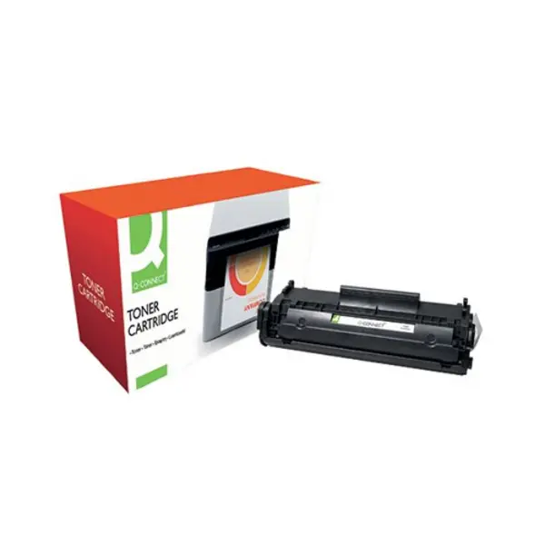 Image of Q-Connect Q-Connect Compatible Solution Canon FX10 Black Toner Cartridge 0263B002 FX10-COMP