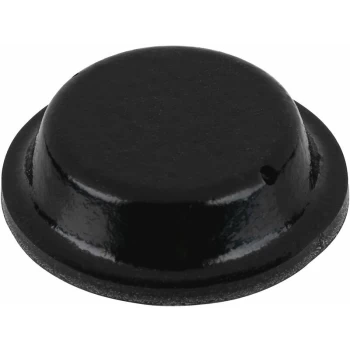 Image of 310020 PU Round Protective Feet Ø12.7 x 3.5 - Black - Sheet 100 - R-tech