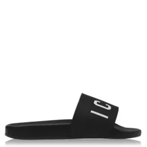 Image of DSQUARED2 Icon Silders - Black