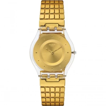 Image of Ladies Swatch Skins - Golden Lips S Watch