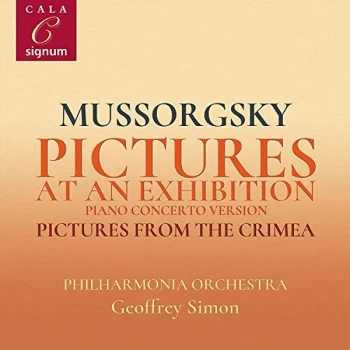 Image of Simon, Geoffrey - Mussorgsky: Pictures at an Exhibition Piano Concerto Version/... CD