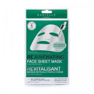 Image of Danielle Creations Pack of 5 Eucalyptus Face Masks