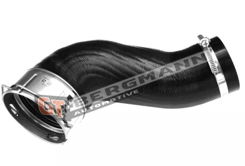 Image of GT-BERGMANN GT52-233 Turbocharger Hose with clamping pieces, Rubber with fabric lining Rubber with fabric lining Charger Intake Hose (3314)
