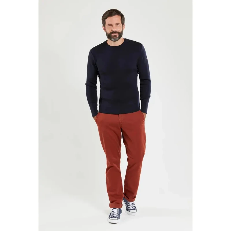 Image of Armor-Lux Marine sweater Armor-Lux goulenez Bleu Male 3XL