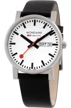 Image of Mens Mondaine Swiss Railways Watch A6673034411SBB