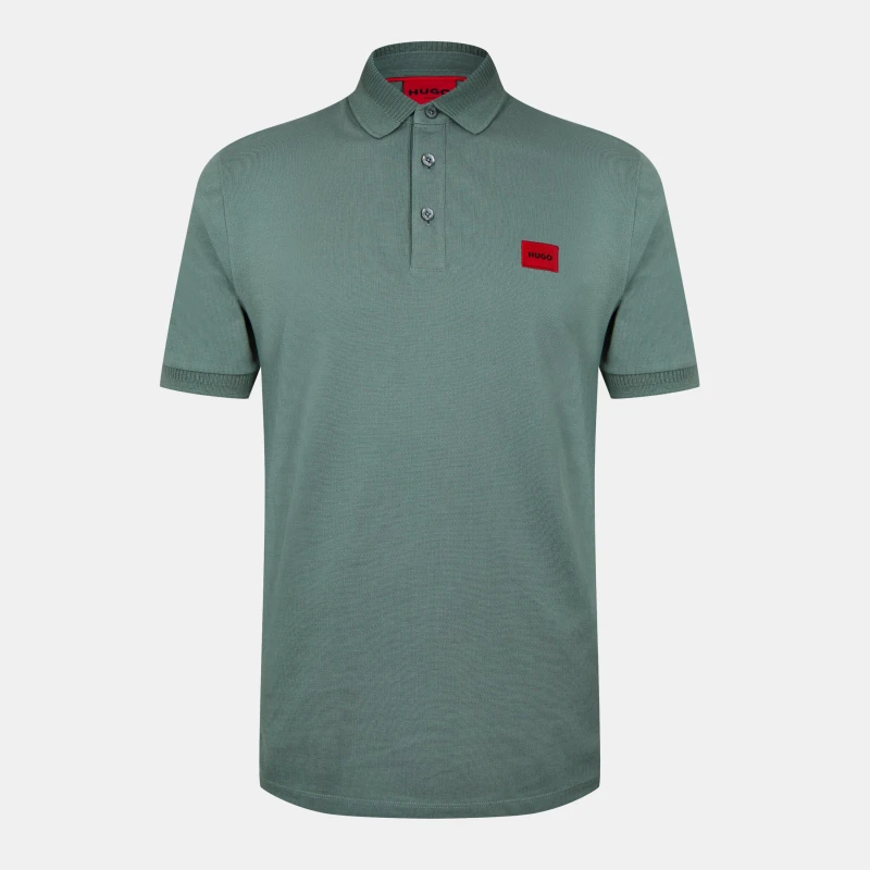 Image of Hugo Dereso Polo Shirt - Green Green S