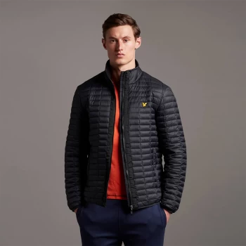 Image of Block Quilted Jacket - S