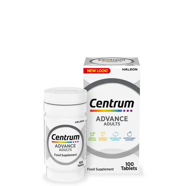 Image of Centrum Advance Multivitamins and Minerals Tablets - 100 Tablets