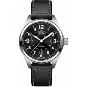 Image of Mens Hamilton Khaki Field Day-Date Automatic Watch