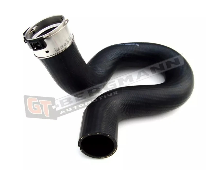 Image of GT-BERGMANN GT52-160 Turbocharger Hose with clamp, Rubber with fabric lining Rubber with fabric lining Charger Intake Hose (3314)