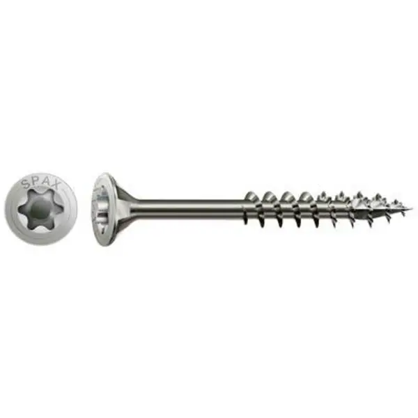 Image of SPAX SPAX 0197000600703 Wood screw 6mm 70 mm T-STAR plus Stainless steel A2 100 pc(s) 0197000600703