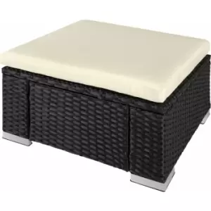 Image of Tectake - Footstool rattan - footstool, foot stool, foot rest