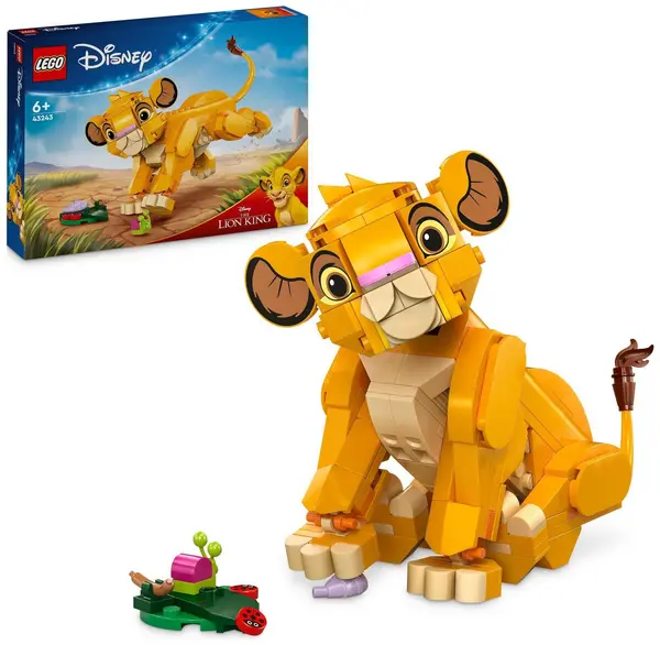 Image of LEGO LEGO Disney Simba the Lion King Cub Building Toy 43243