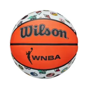Image of Wilson WNBA Team Basketball - Orange