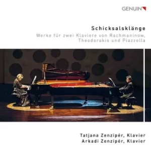 Image of Schicksalsklange Werke Fur Zwei Klaviere Von Rachmaninow by Sergei Rachmaninov CD Album