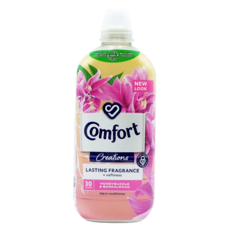 Image of Comfort Creations Honeysuckle & Sandalwood Fabric Conditioner - 900ml 485046