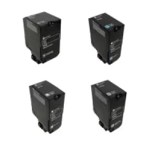 Image of Lexmark 24B671 Black & Tri Colour Laser Toner Ink Cartridge