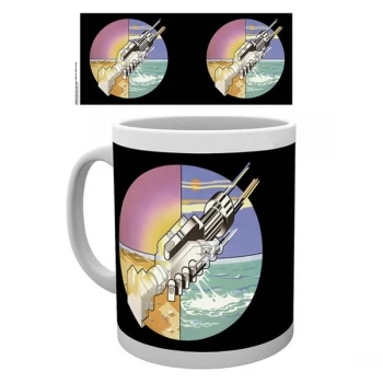 Image of Pink Floyd Wish You Were Here Mug - Black