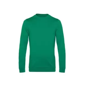 Image of B&C Mens Set In Sweatshirt (S) (Kelly Green)