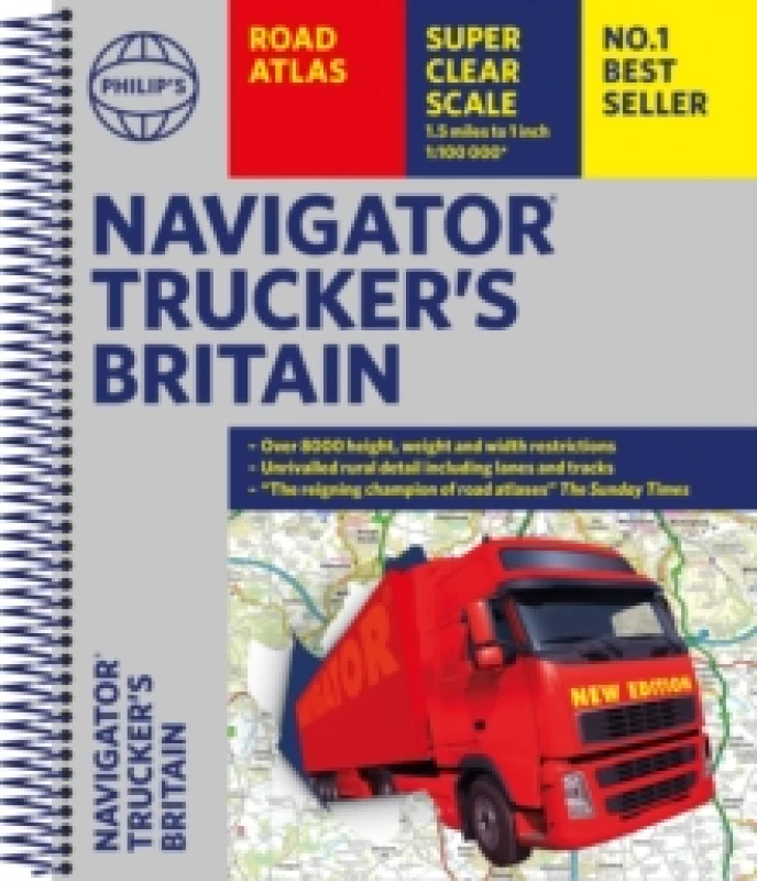 Image of Philip's Navigator Trucker's Britain: Spiral Spiral bound